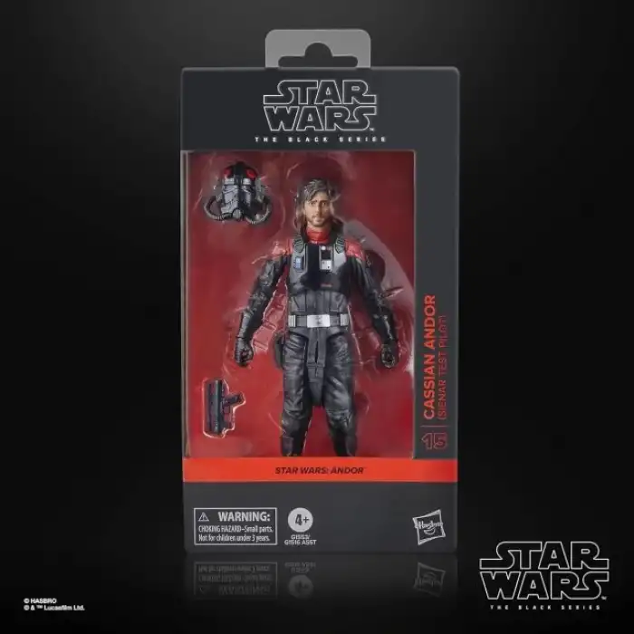 STAR WARS The Black Series Cassian Andor Sienar Test Pilot Figürü