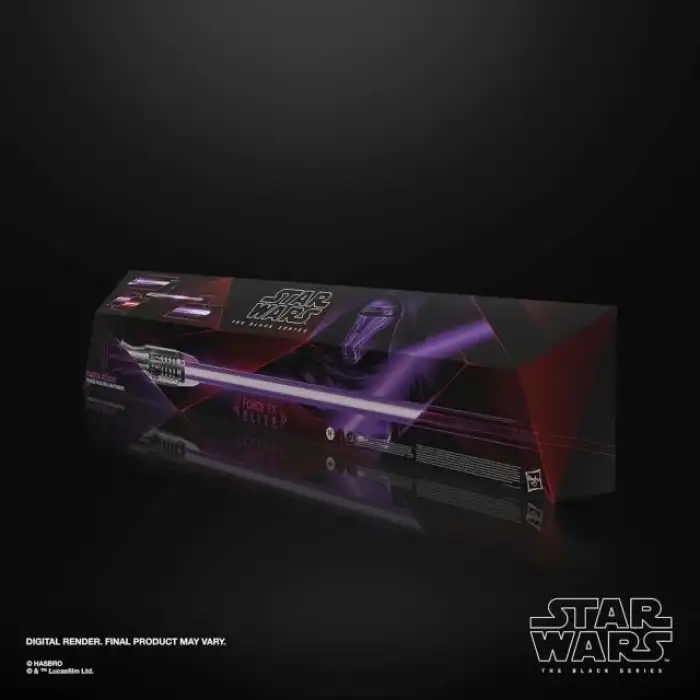 STAR WARS The Black Series Darth Revan Force FX Elite Elektronik Işın Kılıcı - F8113
