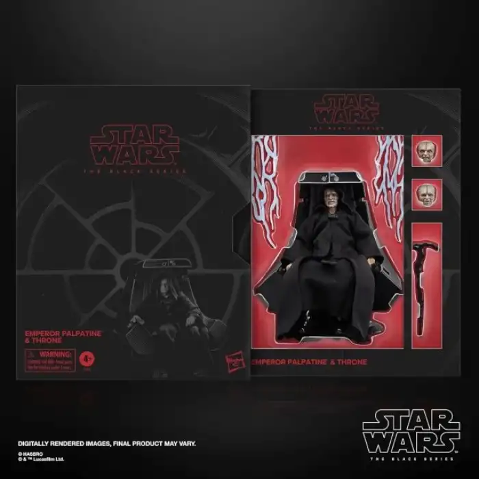 STAR WARS The Black Series İmparator Palpatine ve Taht Aksiyon Figürü