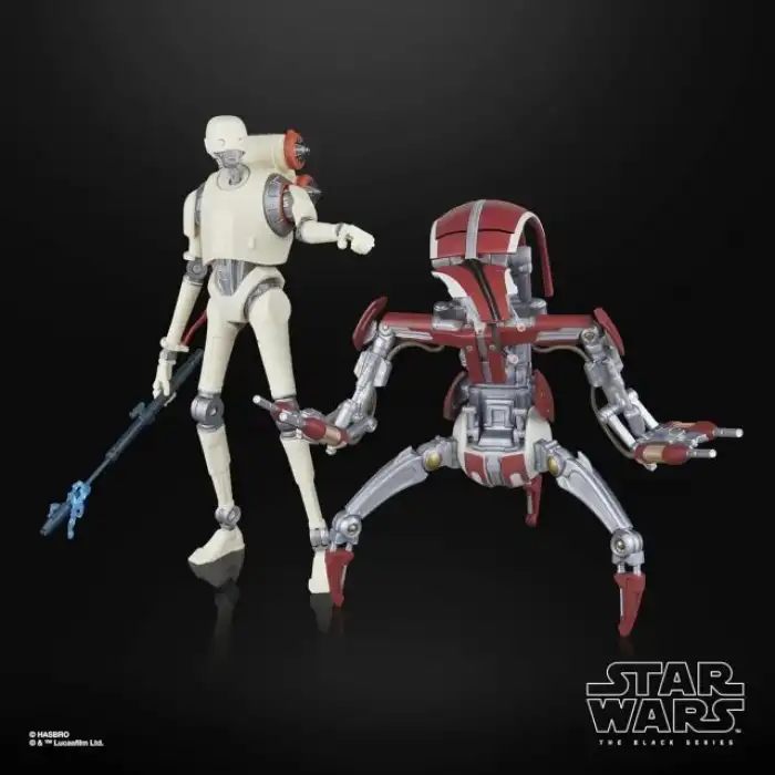 STAR WARS The Black Series KX Security Droid Enforcer & Droideka Figürleri
