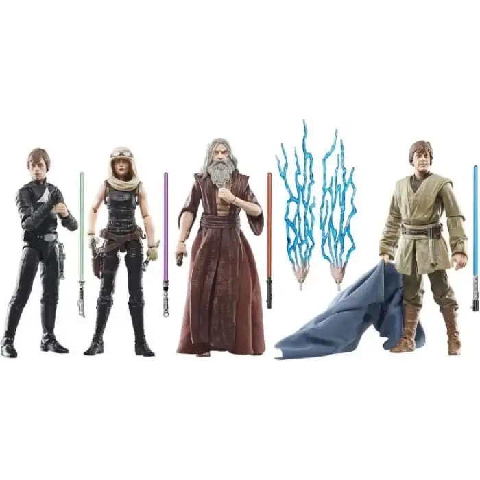 STAR WARS The Black Series Luke Skywalker, Luuke, Joruus Cbaoth, Mara Jade Figür