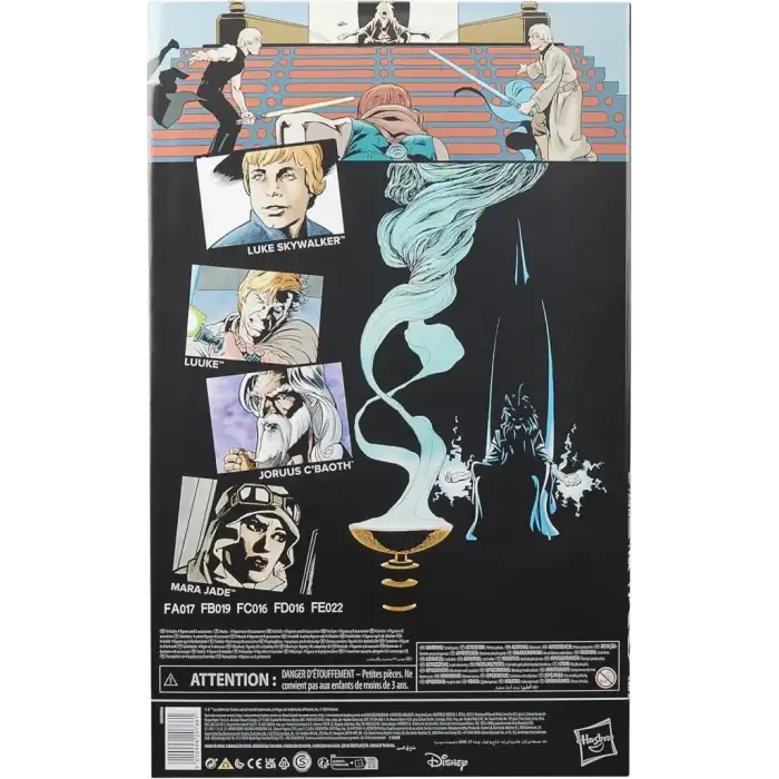 STAR WARS The Black Series Luke Skywalker, Luuke, Joruus Cbaoth, Mara Jade Figür