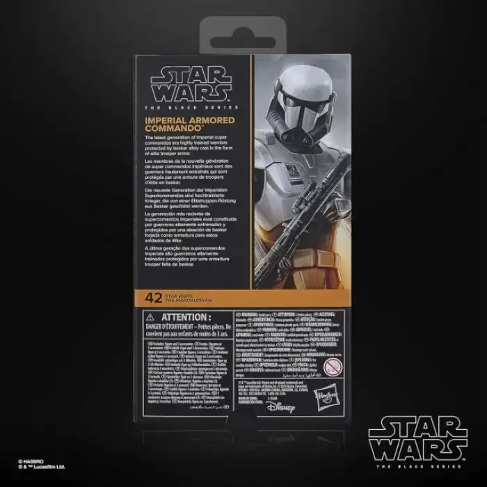 STAR WARS The Black Series Mandalorian İmparatorluk Zırhlı Komandosu Figürü