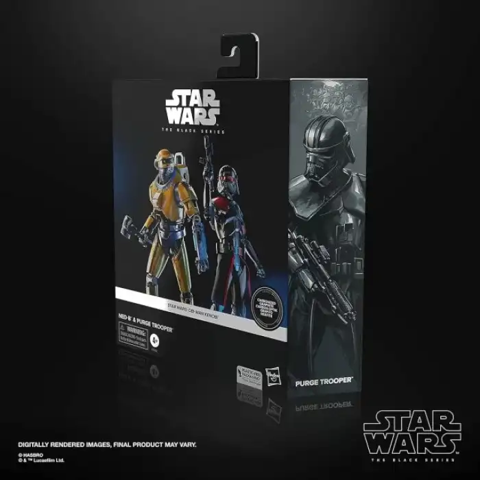 STAR WARS The Black Series NED-B ve Purge Trooper Figürleri