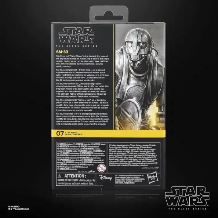 STAR WARS The Black Series Skeleton Crew SM-33 Figür