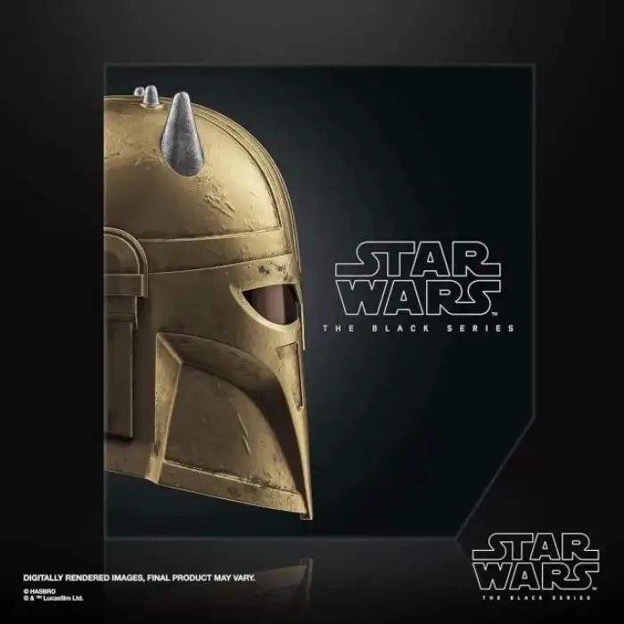 STAR WARS The Black Series The Armorer Premium Elektronik Kask