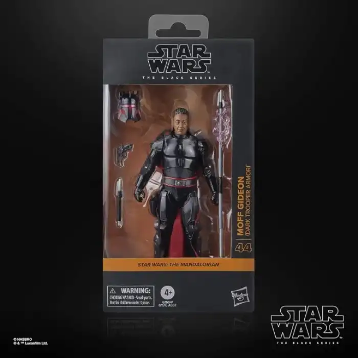 STAR WARS The Black Series The Mandalorian Moff Gideon Aksiyon Figür