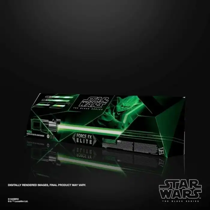 Star Wars The Black Series Yoda Force FX Elite Elektronik Işın Kılıcı