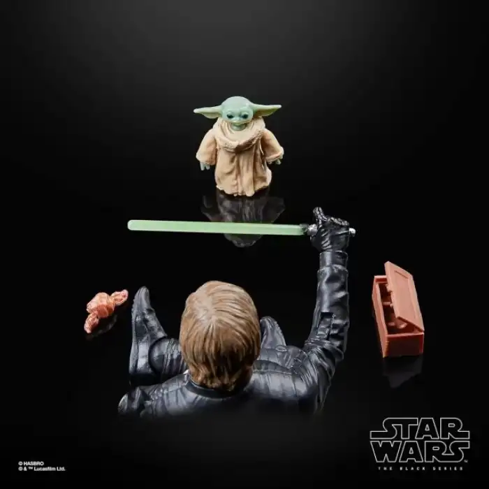 STAR WARS The Black Serisi The Book of Boba Fett Luke Skywalker & Grogu