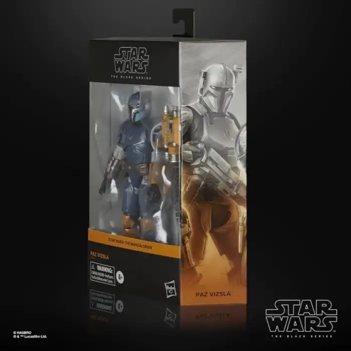 STAR WARS The Mandalorian The Black Series Paz Vizsla Figür