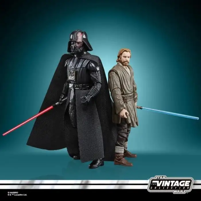 STAR WARS The Vintage Collection Kenobi & Darth Vader Figür