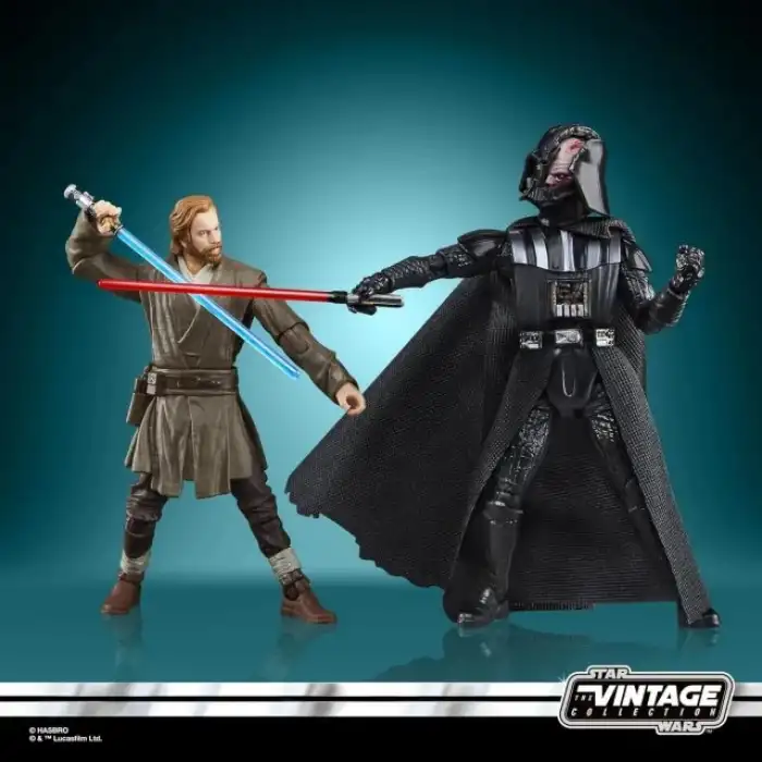 STAR WARS The Vintage Collection Kenobi & Darth Vader Figür