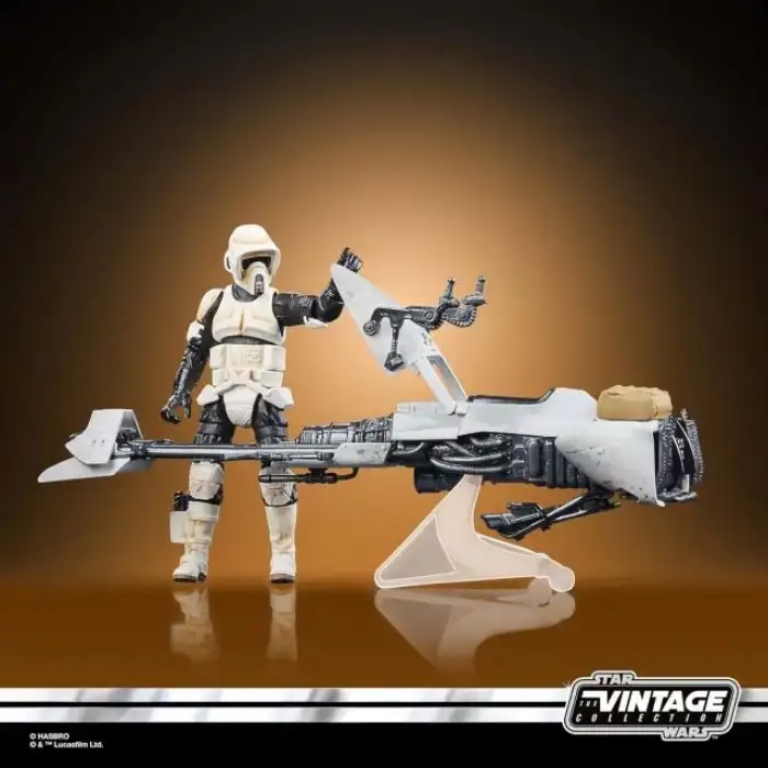 STAR WARS The Vintage Collection Mandalorian Speeder Bike Figür