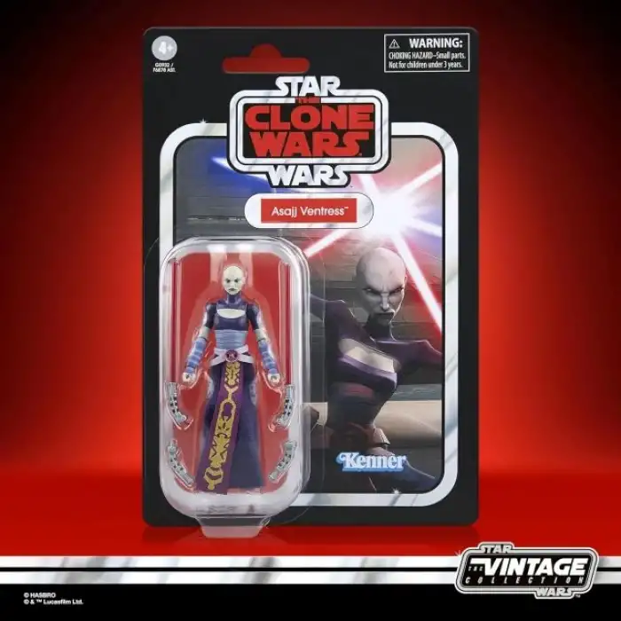 STAR WARS The Vintage Collection The Clone Wars Asajj Ventress Figür