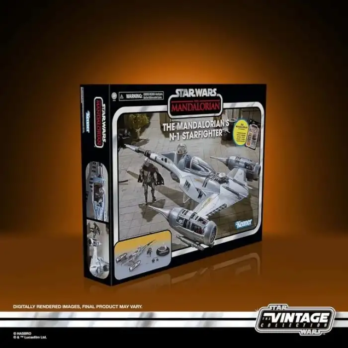STAR WARS The Vintage Collection The Mandalorian’s N-1 Starfighter Figür