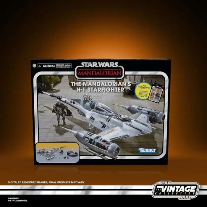 STAR WARS The Vintage Collection The Mandalorian’s N-1 Starfighter Figür