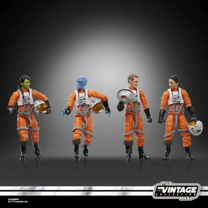 STAR WARS The Vintage Collection X-Wing Pilot Figür 4lü Paket