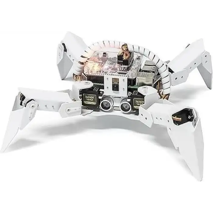 SunFounder PiCrawler AI Robot kiti Raspberry Pi için  Kamera Modüllü