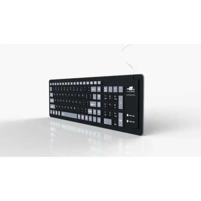 sungwoo Katlanabilir Silikon Kablolu Klavye
