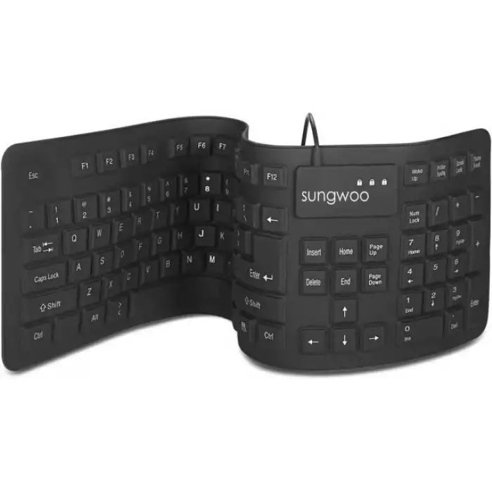 sungwoo Katlanabilir Silikon Klavye