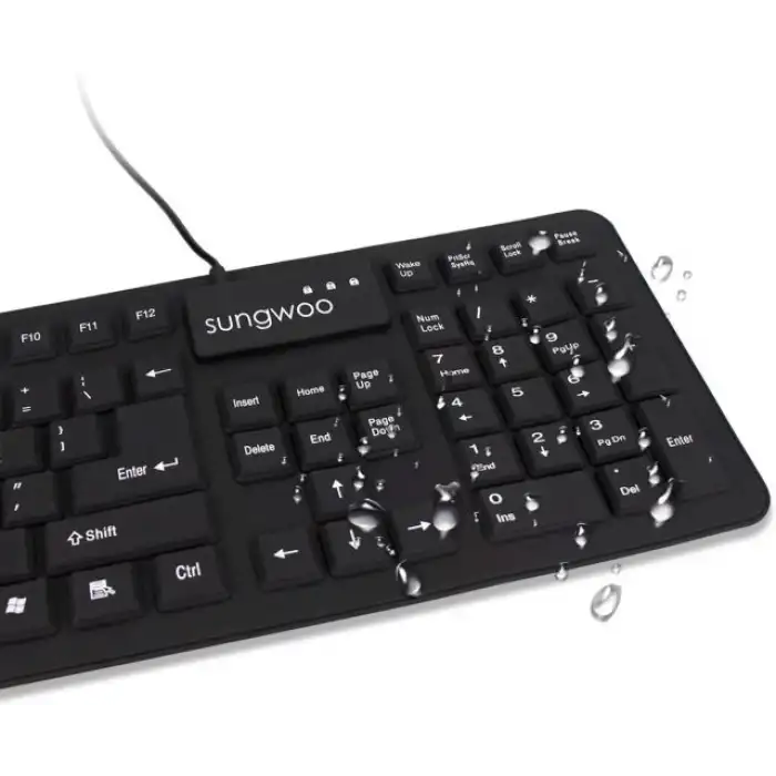 sungwoo Katlanabilir Silikon Klavye