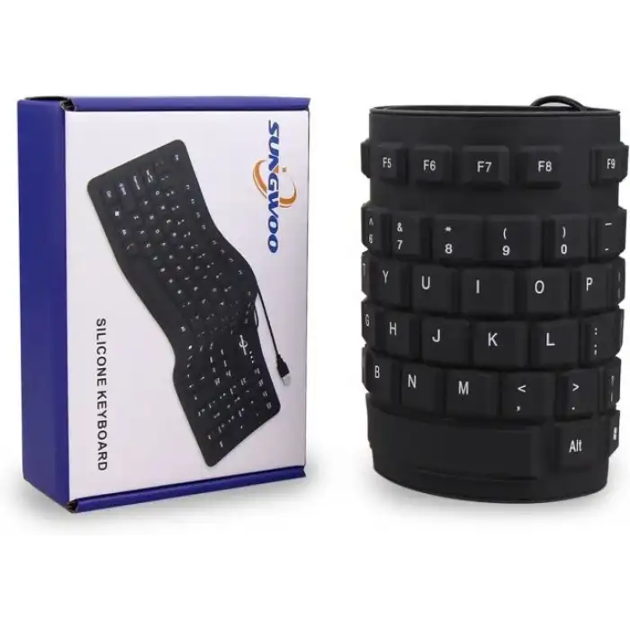 sungwoo Katlanabilir Silikon Klavye