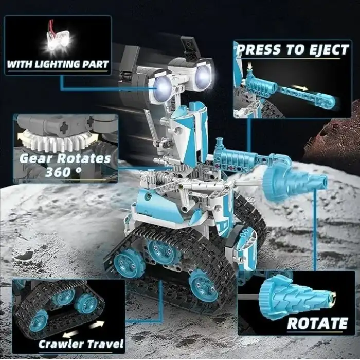 Suplanet STEM Robot, 5i 1 Arada Uzaktan Kumanda