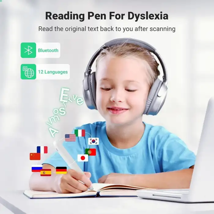 Svantto Bluetooth Dil Tercümanı - Sınav Okuma Kalemi - Metini Sesliye Çevirici