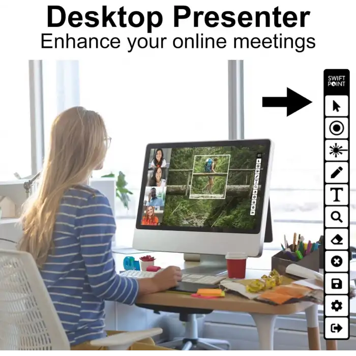 Swiftpoint PadPoint Kablosuz Mouse, Mini Ergo Kalem Tutacağı, Apple İçin Üretilmiştir