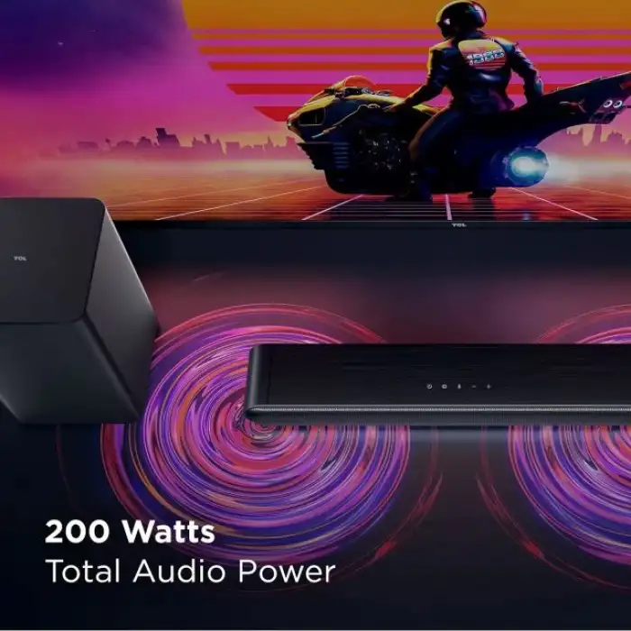 TCL 2.1 Kanal Ses Çubuğu Kablosuz Subwoofer (S4210)