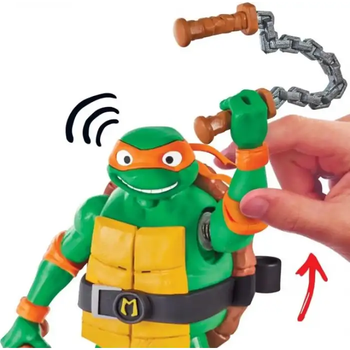 Teenage Mutant Ninja Turtles: Mutant Kargaşa Ninja Bağırıyor Figürü