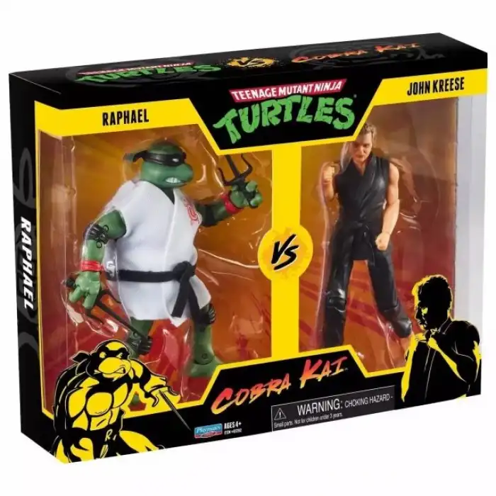 Teenage Mutant Ninja Turtles vs. Cobra Kai Raph vs. John Kreese 2li Paket