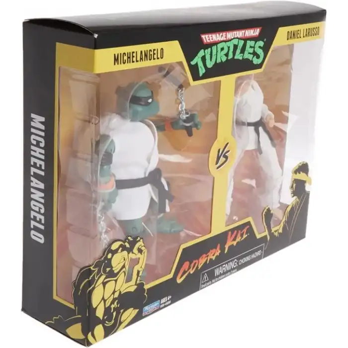 Teenage Ninja Turtles vs. Cobra Kai Mikey vs. Daniel LaRusso 2li Paket