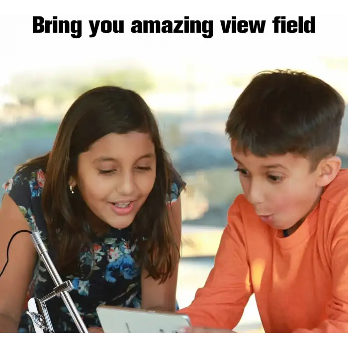 Teslong 10X-200X Büyütme Kamera USB Dijital Mikroskop