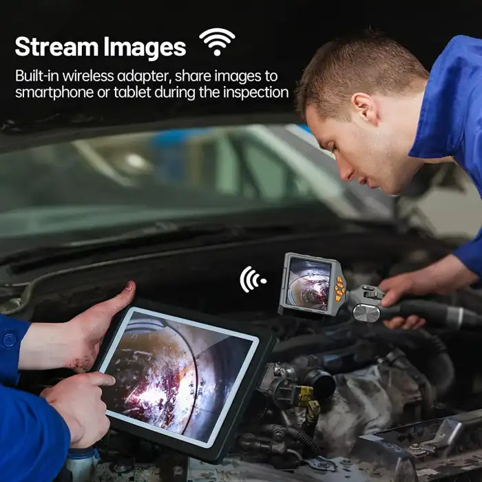 Teslong 5 inç IPS Endoskop Muayene Kamerası - 0.24 Inch