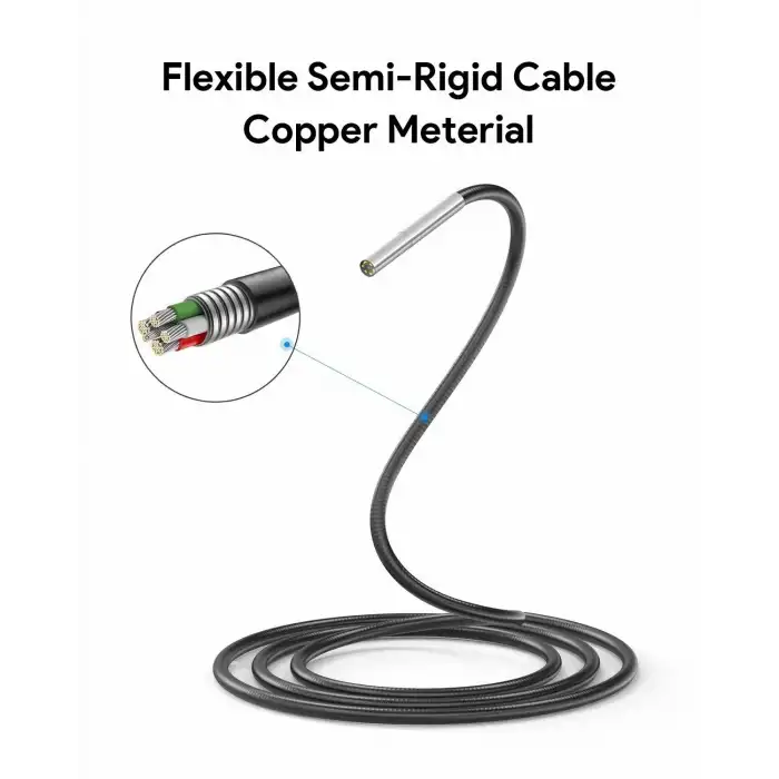 Teslong Borescope Kamera Kablosu (Sadece Kablo) - Çift Lens
