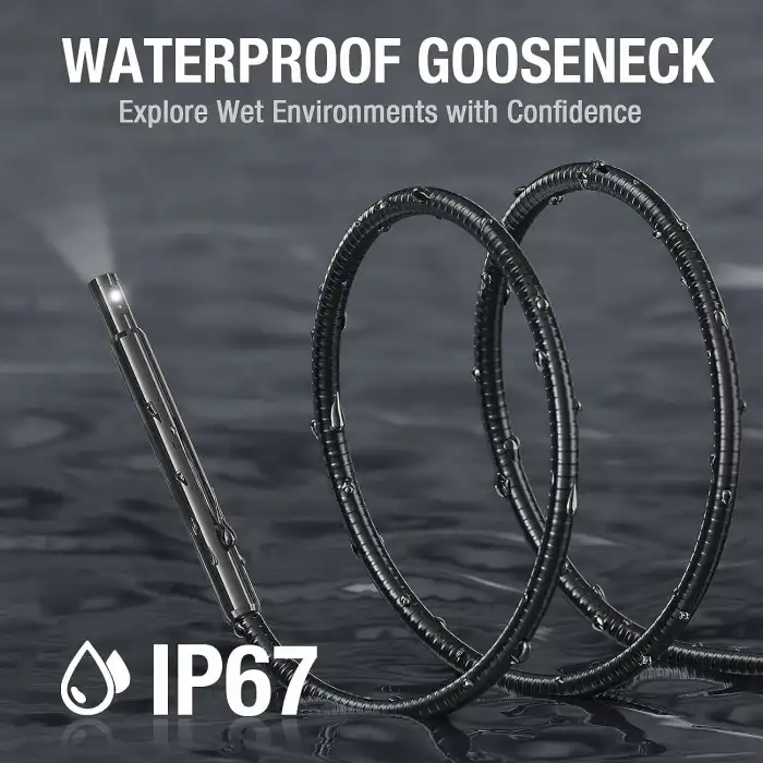 Teslong NTS500 Çift Lensli 360 Derece Dönüşlü Boroskop Kamerası - 5m