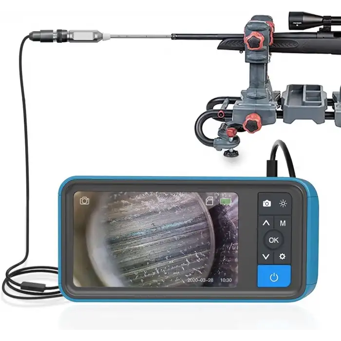 Teslong Rifle Boroskop, 0.2 Inc Çubuk Dijital Sılah Temizleme Kamerası