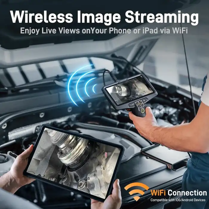 Teslong Ultra İnce 3.9 mm Endüstriyel Endoskop - 6 Inc - 1.5m Kablo