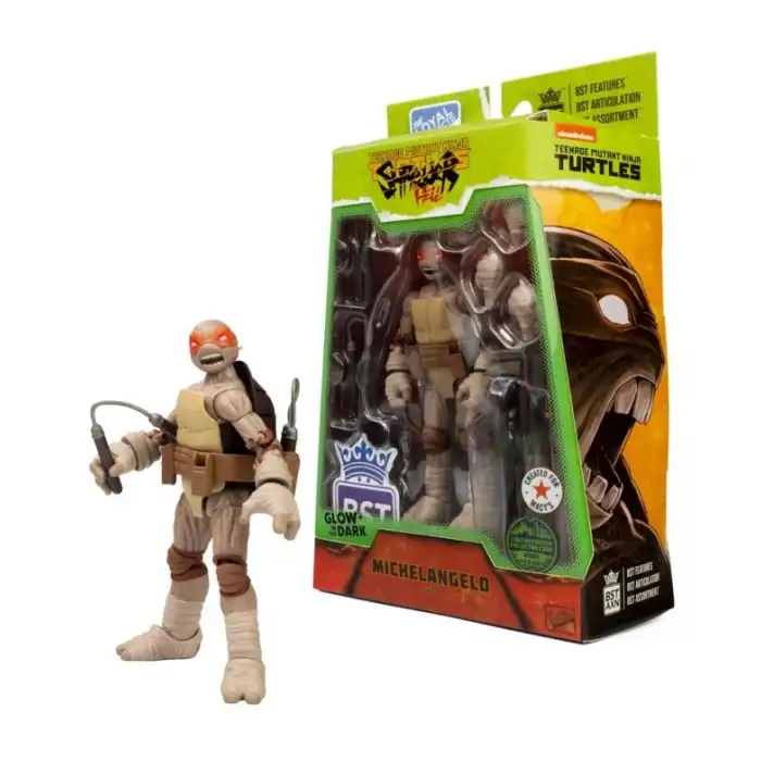 The Loyal Subjects BST AXN Ölümsüz GID Michelangelo Figürü