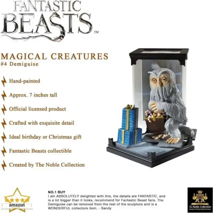 The Noble Collection Fantastic Beasts Magical Creatures Demiguise Figür