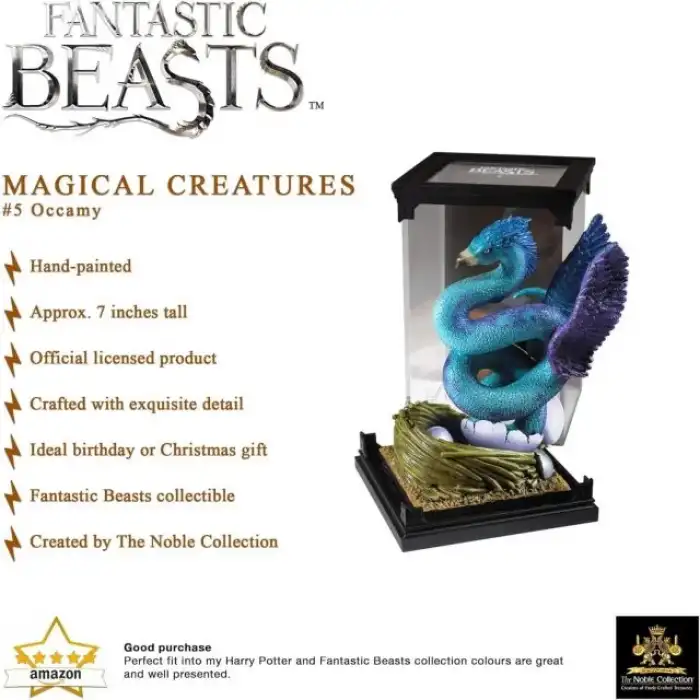 The Noble Collection Fantastic Beasts Magical Creatures Occamy Figür