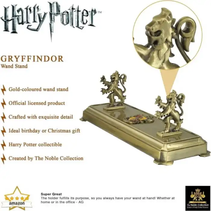 The Noble Collection Harry Potter Gryffindor Evi Asa Standı