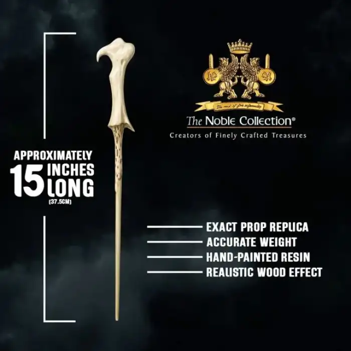 The Noble Collection Harry Potter Lord Voldemort Asası ve Ollivander Kutusu