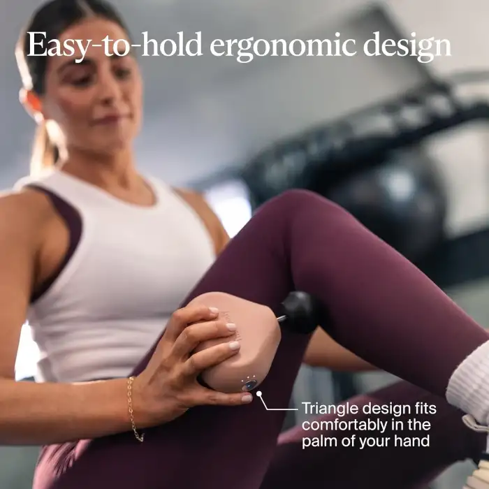 TheraGun Mini (3. Nesil) - Ultra Taşınabilir Masaj Tabancası - Çöl/Gül Rengi