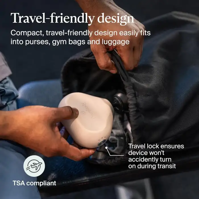 TheraGun Mini (3. Nesil) - Ultra Taşınabilir Masaj Tabancası - Yulaf Rengi