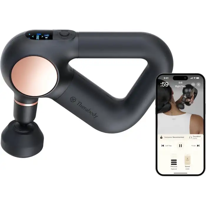 TheraGun Sense - Boyun, Sırt, Bacak, Diz ve Omuz Masaj Tabancası - Siyah