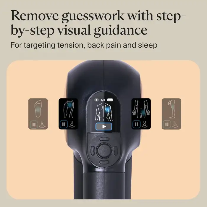 TheraGun Sense - Boyun, Sırt, Bacak, Diz ve Omuz Masaj Tabancası - Siyah