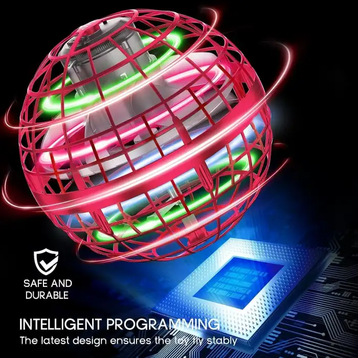 Tikduck Uçan Küre Topu ve Sihirli Değnek - Kırmızı