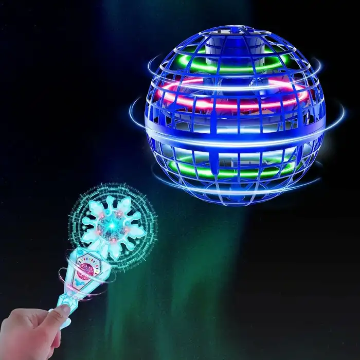 Tikduck Uçan Küre Topu ve Sihirli Değnek - Mavi